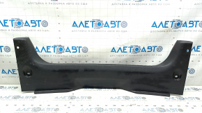 Infiniti Q50 14-23 trunk opening trim without spare tire, black, scratches
