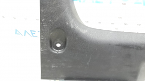 Infiniti Q50 14-23 trunk opening trim without spare tire, black, scratches
