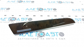 Audi Q3 8U 15-18 walnut root wood trim panel