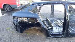 Quarter wing rear right Volkswagen ID.4 23-25 black LC9X on the body, bumpers