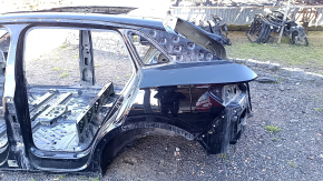 Quarter wing rear left Volkswagen ID.4 23-25 black LC9X on the body