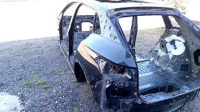 Quarter wing rear left Volkswagen ID.4 23-25 black LC9X on the body