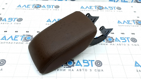 Audi Q3 8U 15-18 armrest, brown leather, dry-cleanable