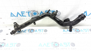 Cooling system pipe for Audi Q7 4L 10-15 plastic, with sensor