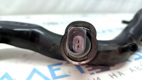 Cooling system pipe for Audi Q7 4L 10-15 plastic, with sensor