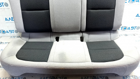 Rear seats, 2nd row, Chevrolet Bolt 17 - gray cloth + dark gray, red stitching