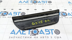 Audi Q3 8U 15-18 black outer rear right door sill trim, scratches