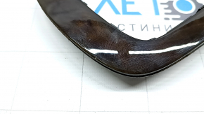 Audi Q3 8U 15-18 wood grain center console trim, scratches