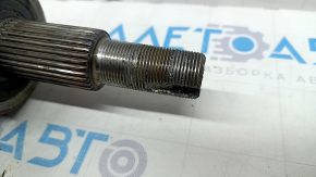 Drive axle shaft rear right Infiniti Q50 14-20 2.0T, 3.0T, 3.7 thread defect, rusty