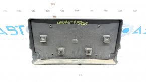 Jeep Compass 17-21 front license plate crack
