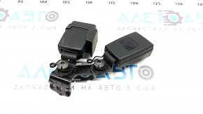 Rear left seat belt latches for Audi Q3 8U 15-18 black