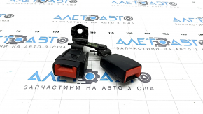 Rear left seat belt latches for Audi Q3 8U 15-18 black