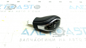 Infiniti Q50 18-24 leather gear knob, black, air