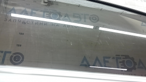 Front right door assembly for an Audi Q7 4L 10-15 keyless, white LS9R, dent, dents, scratches on the glass