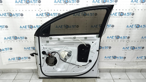 Front right door assembly for an Audi Q7 4L 10-15 keyless, white LS9R, dent, dents, scratches on the glass