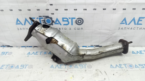 Right exhaust pipe with catalytic converter for Infiniti Q50 16-18 3.0