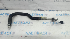 Radiator pipe intercooler right Infiniti Q50 16-24 3.0T third with tube