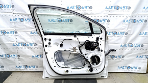 Front left door assembly for Ford Fusion mk5 13-20 hybrid, keyless, with code, white YZ, web on trim