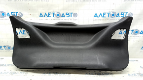 Jeep Compass 17-24 black lower tailgate trim, no caps, scratches