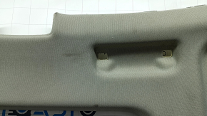 Headlining for an Audi Q7 4L 10-15 sunroof, gray, with speaker grilles, needs cleaning, tears, broken visor mounts