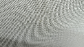 Headlining for an Audi Q7 4L 10-15 sunroof, gray, with speaker grilles, needs cleaning, tears, broken visor mounts