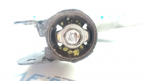 The lower front left control arm of a Chevrolet Bolt 17-19 has a torn silent block.