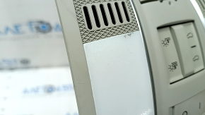 Front ceiling light assembly for Audi Q7 4L 10-15 gray sunroof, broken mount, peeling coating, cracks in the glass
