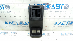 Jeep Compass 17-21 rear center console trim, black, with deflector, scratches