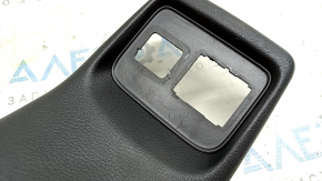 Jeep Compass 17-21 rear center console trim, black, with deflector, scratches