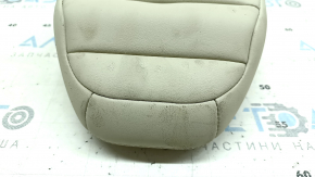 Rear central headrest Infiniti Q50 14-20 beige leather, cleanable