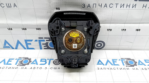 Black steering wheel airbag for the driver's side of a Ford Fusion mk5 17-20, dry-cleanable, rusty squib