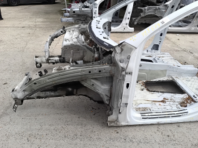 Front left quarter panel for Audi Q7 4L 10-15, white