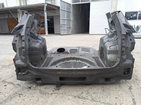 Jeep Compass 17-24 rear panel, 2 parts, graphite, on the body, dented
