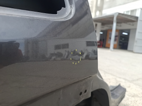 Jeep Compass 17-21 rear right quarter wing on the body, graphite, bumpers