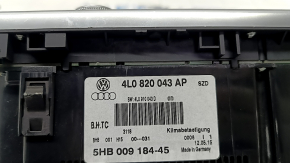 Audi Q7 4L 10-15 climate control with heated seats, scratches, blistered coating
