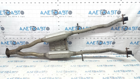 Infiniti Q50 14-20 RWD mid-rear exhaust pipe rusty