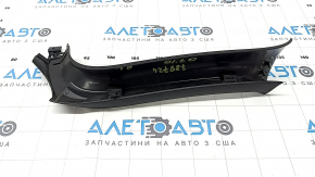 Left tailgate trim for Audi Q7 4L 10-15, black, broken fasteners, scratch