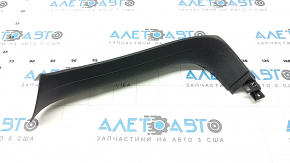 Right tailgate trim for Audi Q7 4L 10-15, black, dented fastener