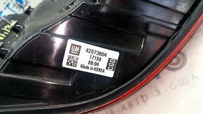Right inner tailgate light for Chevrolet Bolt 17-21