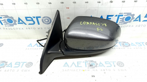 Left side mirror assembly for Jeep Compass 17-24, 2+3 pins, heated, graphite
