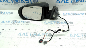 Left side mirror assembly for Jeep Compass 17-24, 2+3 pins, heated, graphite