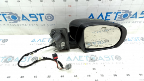 Right side mirror assembly for Jeep Compass 17-24, 2+3 pins, heated, graphite