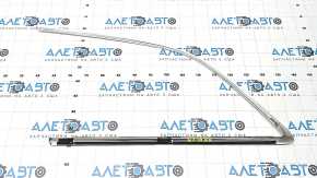 Right rear window molding for Audi Q7 4L 10-15 chrome, 2 parts, scratches