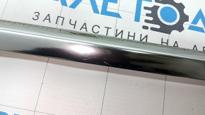 Right rear window molding for Audi Q7 4L 10-15 chrome, 2 parts, scratches