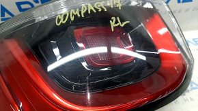 Left outer fender light for Jeep Compass 19-24 halogen, scratches