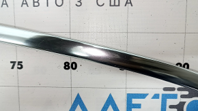 Left rear window molding for Audi Q7 4L 10-15 chrome, 2 parts, scratches