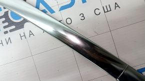 Left rear window molding for Audi Q7 4L 10-15 chrome, 2 parts, scratches