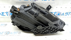 Jeep Compass 17-21 halogen front left headlight, with mount, broken mount, oxidized connector, scratch