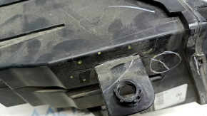 Jeep Compass 17-21 halogen front left headlight, with mount, broken mount, oxidized connector, scratch