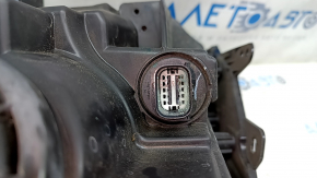 Jeep Compass 17-21 halogen front left headlight, with mount, broken mount, oxidized connector, scratch